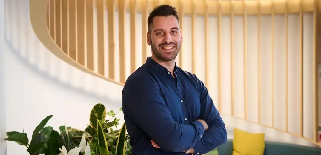 man smiling